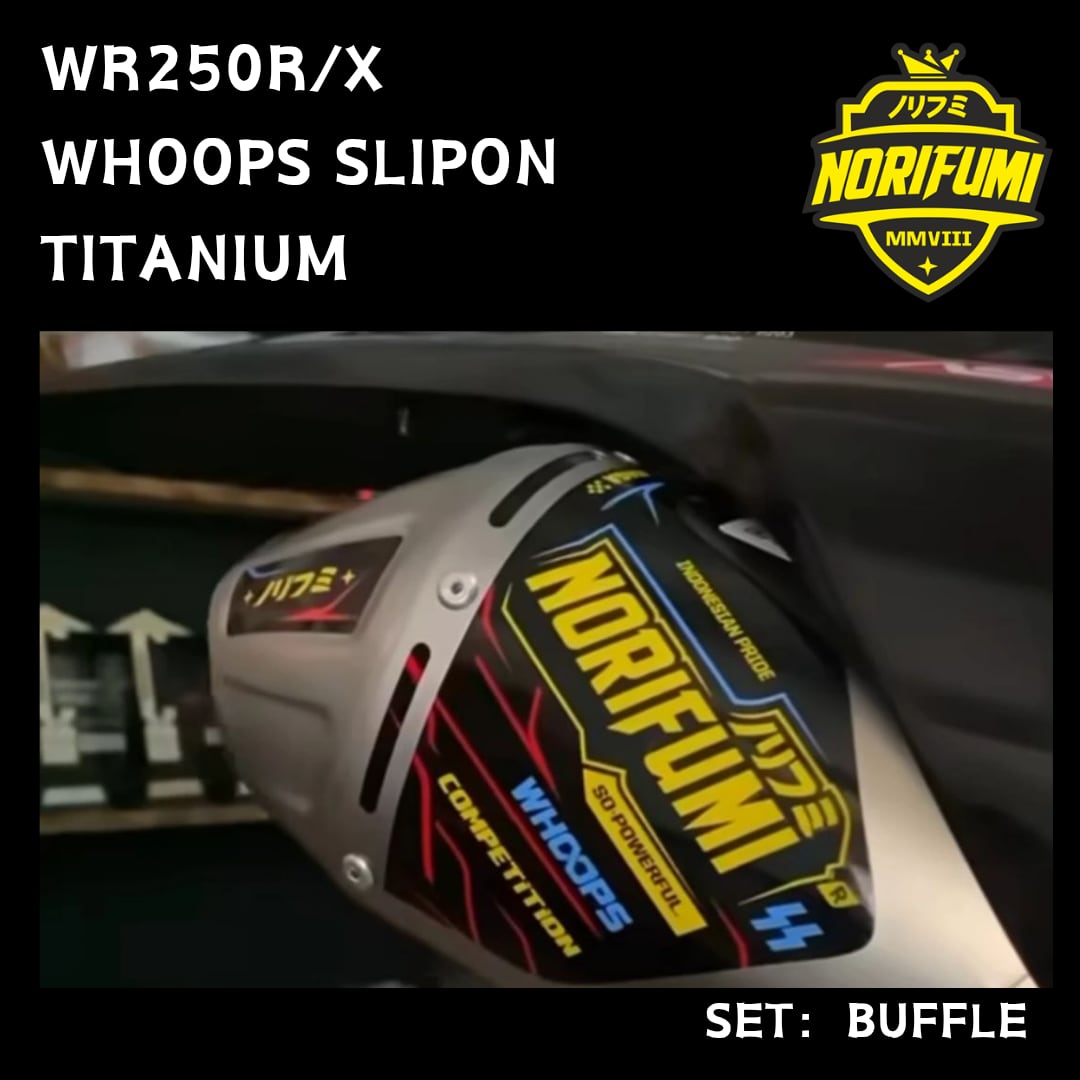 入荷時期未定】WHOOPS 【WR250R/250X】 ☆チタン | 39MOTOR