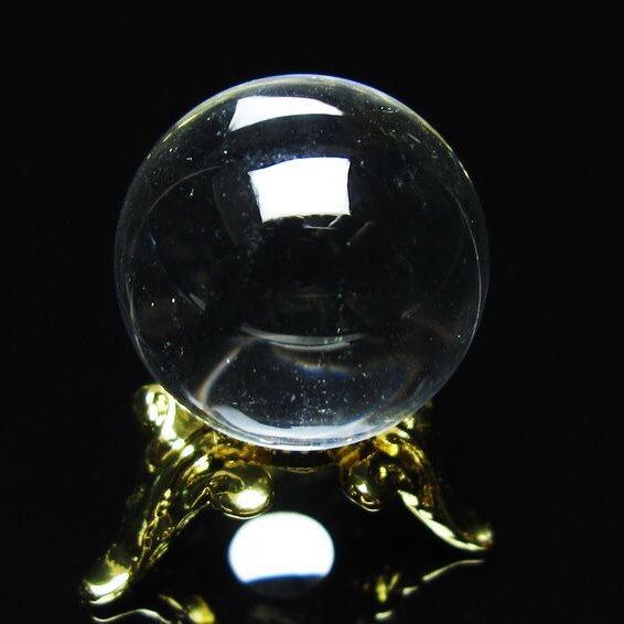 水晶 丸玉 21mm 一点物 141-7637