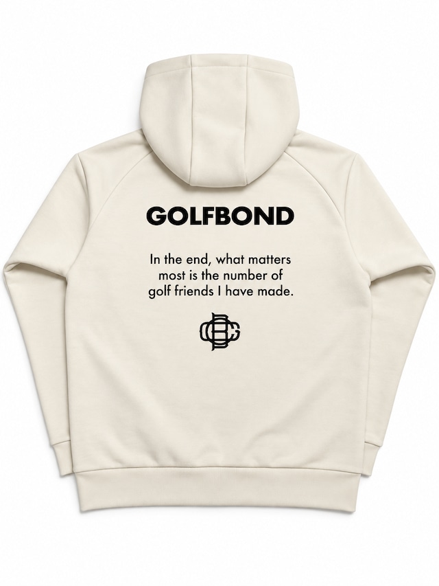 IN THE END TECK SWEAT HOODIE O.WHITE【PRE ORDER】 IN THE END TECK SWEAT HOODIE O.WHITE【PRE ORDER】