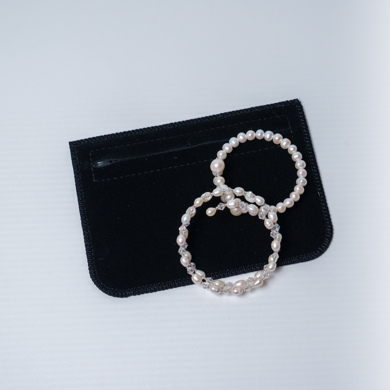 [ROSE] 淡水パール ブレスレット