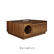4cats & dogs ペットハウス付きセンターテーブル Coco