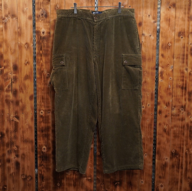 90s ralphlauren コーデュロイ カーゴパンツ W36 /ラルフローレン