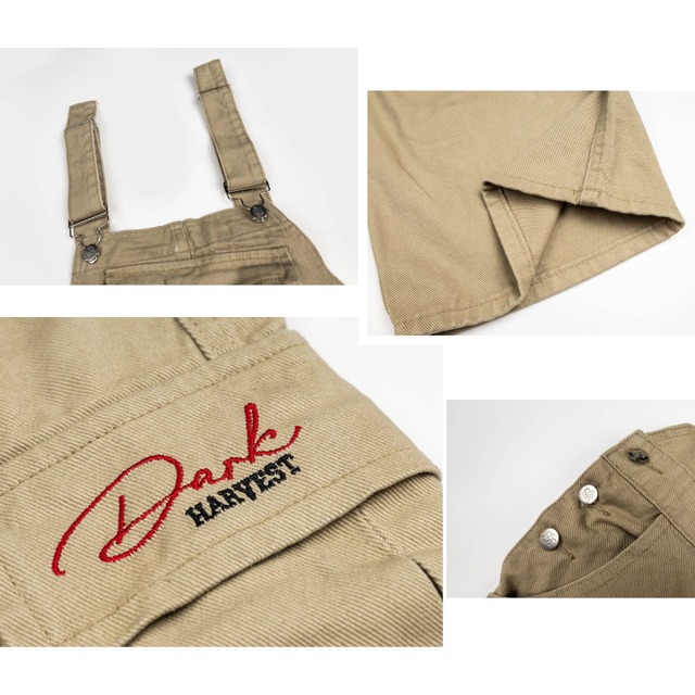 big pocket denim overalls　ビッグポケットデニムオーバーオール　J1827