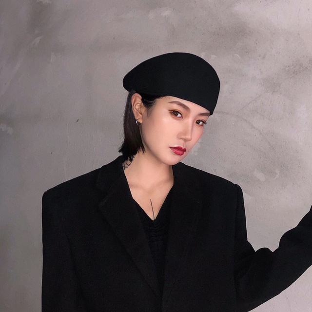 Tumulus： GEGEEN DOMOG ヘアバンド 女性 インターネット 有名人 潮流 ブランド イン つば広 ヒップホップ ニット ファッション 個性 ヘアフープ Tum8487063586