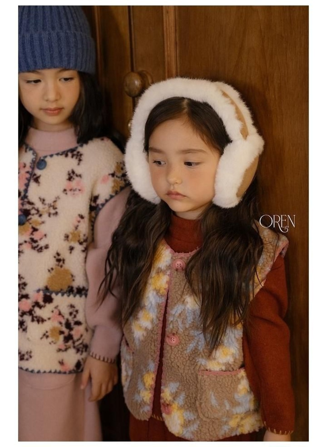 オーレン / oren / ベライヤーマフ / 韓国子供服 / キッズ / 26winter〖取寄〗*FREE*