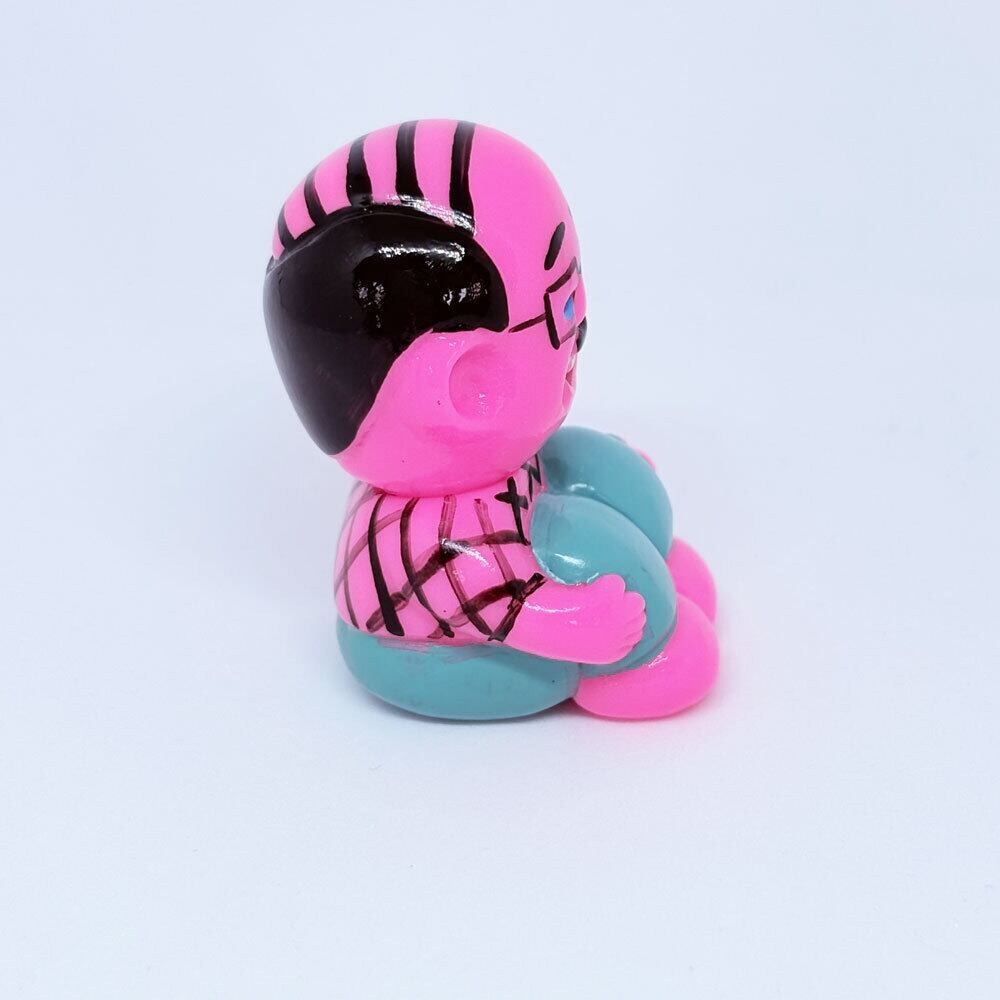 座サトシ（ピンク） / ソフビ/ デハラユキノリ