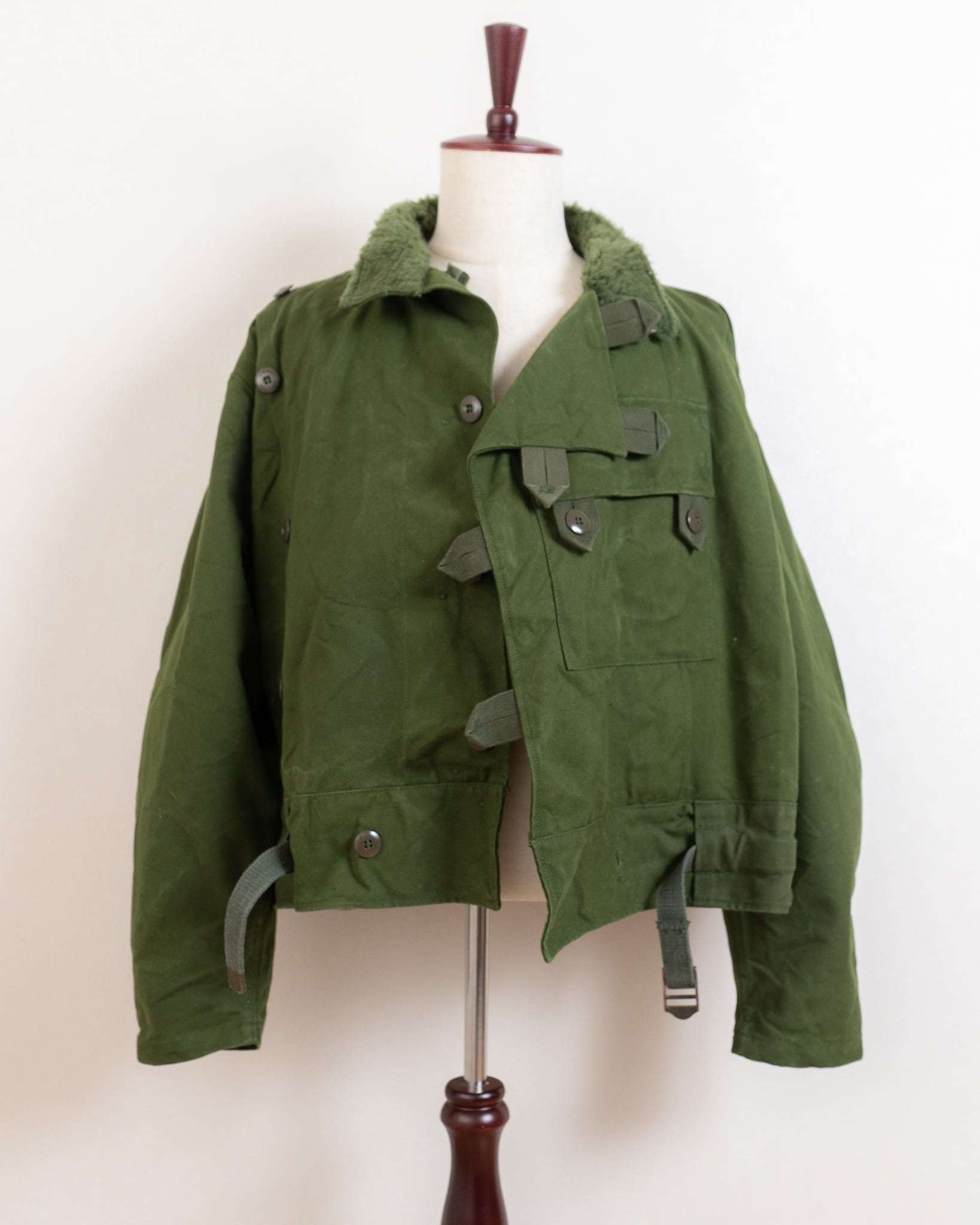 60-70's Swedish Army Motorcycle Jacket 