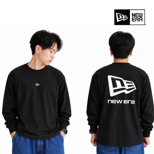 NEW ERA ニューエラ オーバーサイズ パフォーマンス Tシャツ Box Logo ブラック メンズ レディース ユニセックス 吸汗速乾 15135442 BLACK