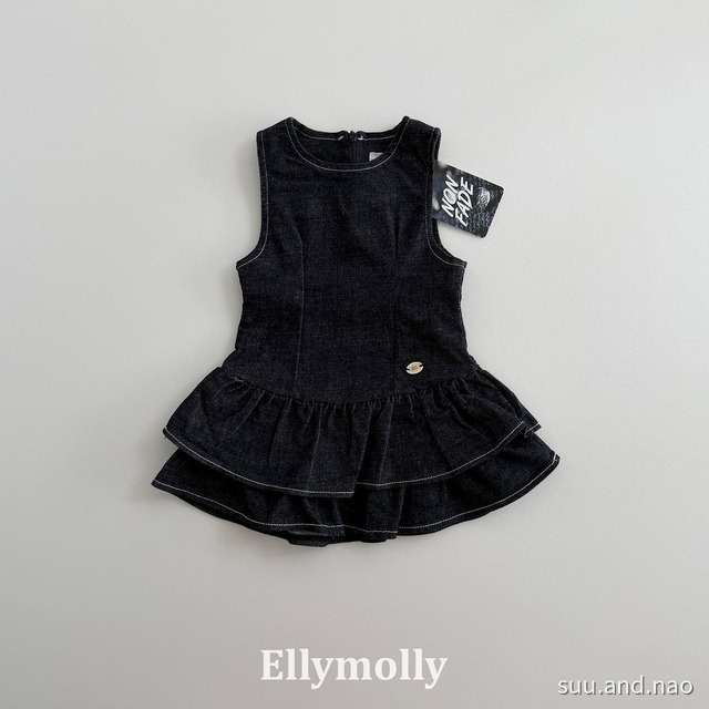 取寄:ELLYMOLLY モナフリルワンピース/Jr※送料無料