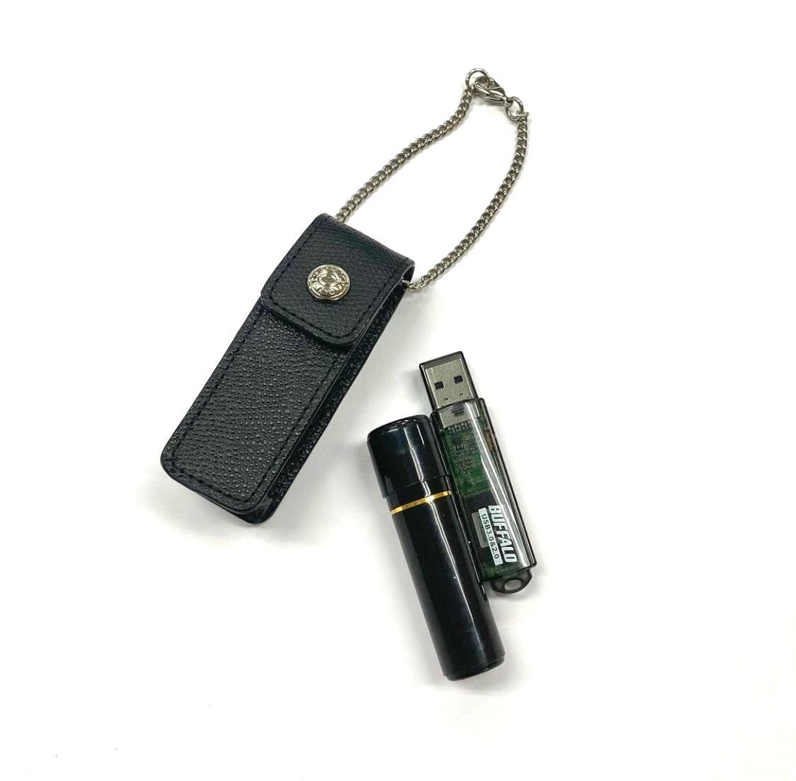 リップケース ミラー付きリップケース シュリンク×リバティ HIGHCAMP FACTORY