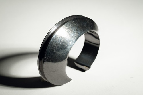 Vintage Tiffany & Co Wave Grooved Cuff