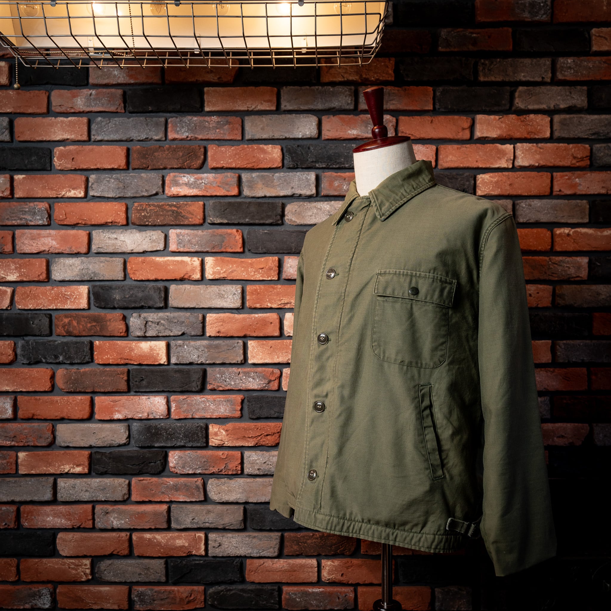 LARGE】U.S.Navy A-2 Deck Jacket LARGE】U.S.Navy A-2 Deck Jacket