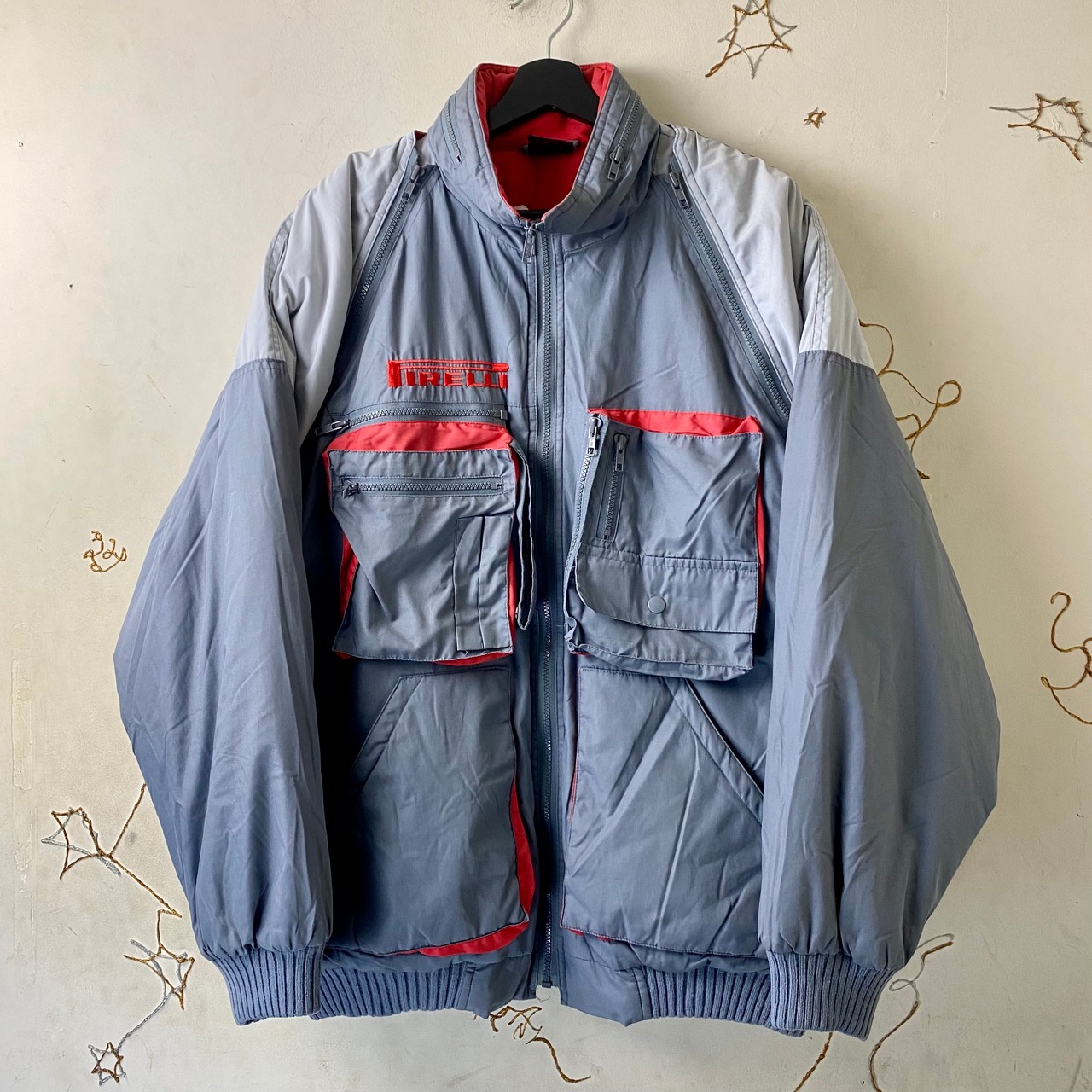 old 2way padding jacket “PIRELLI”