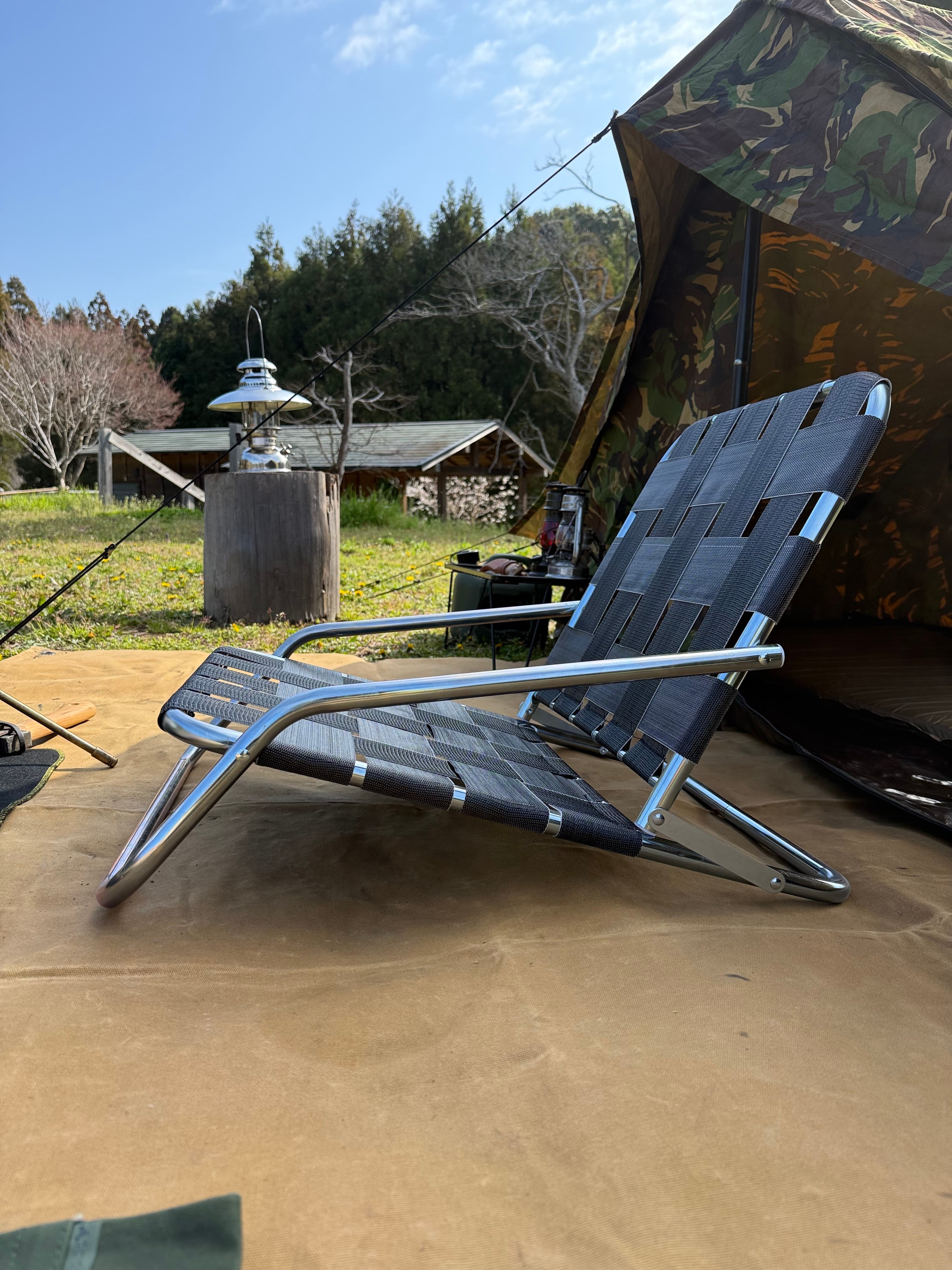 軍幕に最適❗️INDUSTRIAL TERRACE CHAIR / インダストリアルテラス