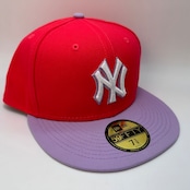 NEW ERA 59FIFTY/5950 ヤンキース　ピンク2トーン　海外入荷