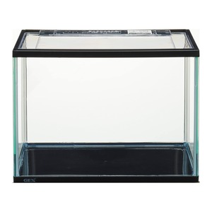 【在庫処分】ジェックス GEX ガラス AQUARIUM マリーナM水槽ブラック MR-360BK-N ブラックフレーム水槽 W35.9×D22×H26.2cm サカナ用