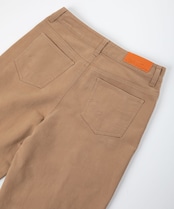 【#Re:room】COTTON TWILL HEM BUTTON TRACK PANTS［REP202］