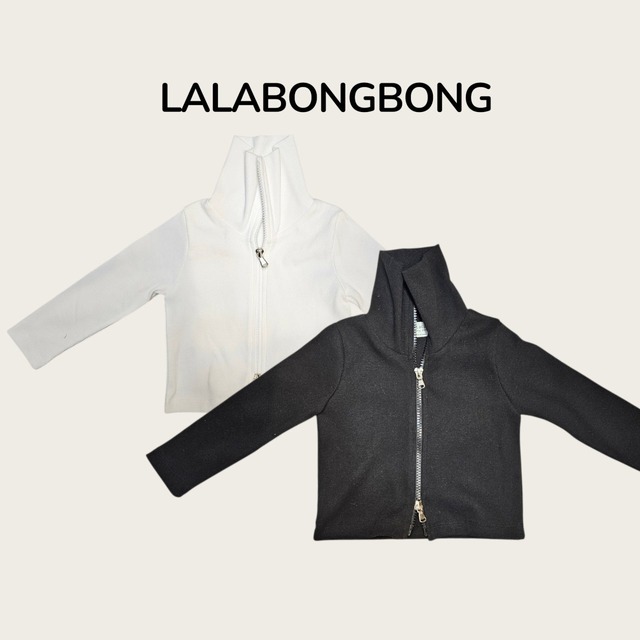 lalabongbong［取寄］two way rib zipup 26spring