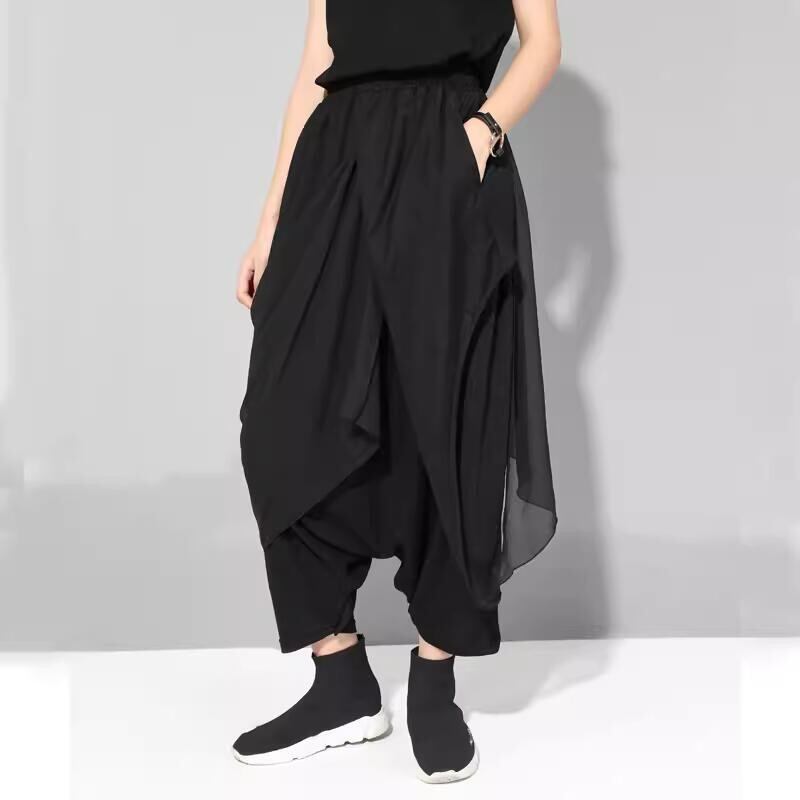 ストリートツーピースサルエルパンツ R0178