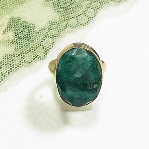 天然石、グリーンジャスパーのフリーサイズリング　アクセサリーのセール通販　11398R