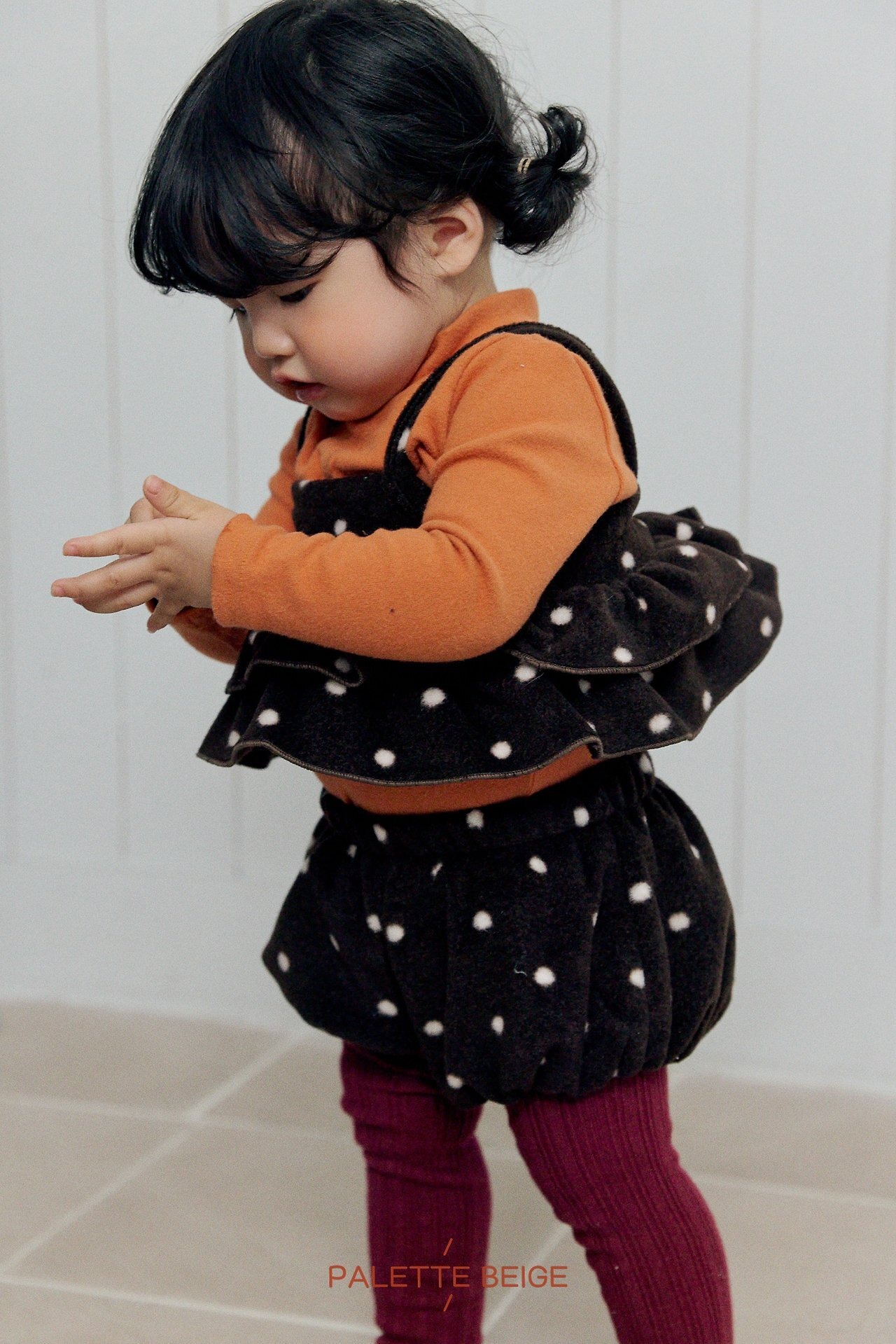 the beige［取寄］dot bustier setup 26winter