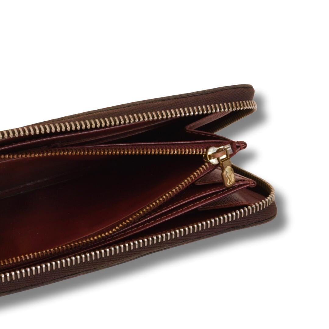 ルイ・ヴィトン LOUIS VUITTON モノグラム レザー ジッピーウォレット