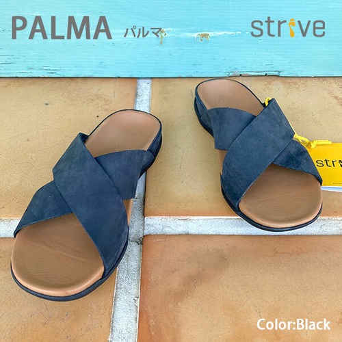 STRIVE PALMA Black ストライブ パルマ ブラック APMA認定証 サンダル イギリス