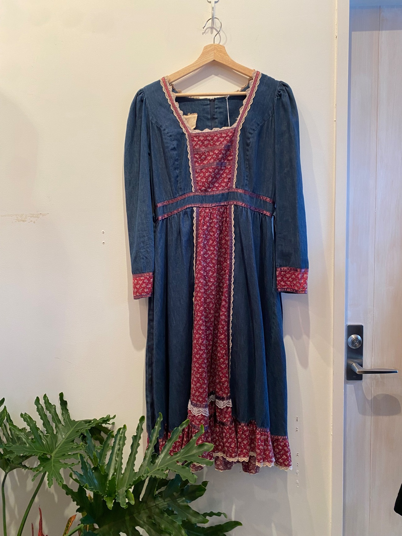 Denims country design dress Made in U.S.A