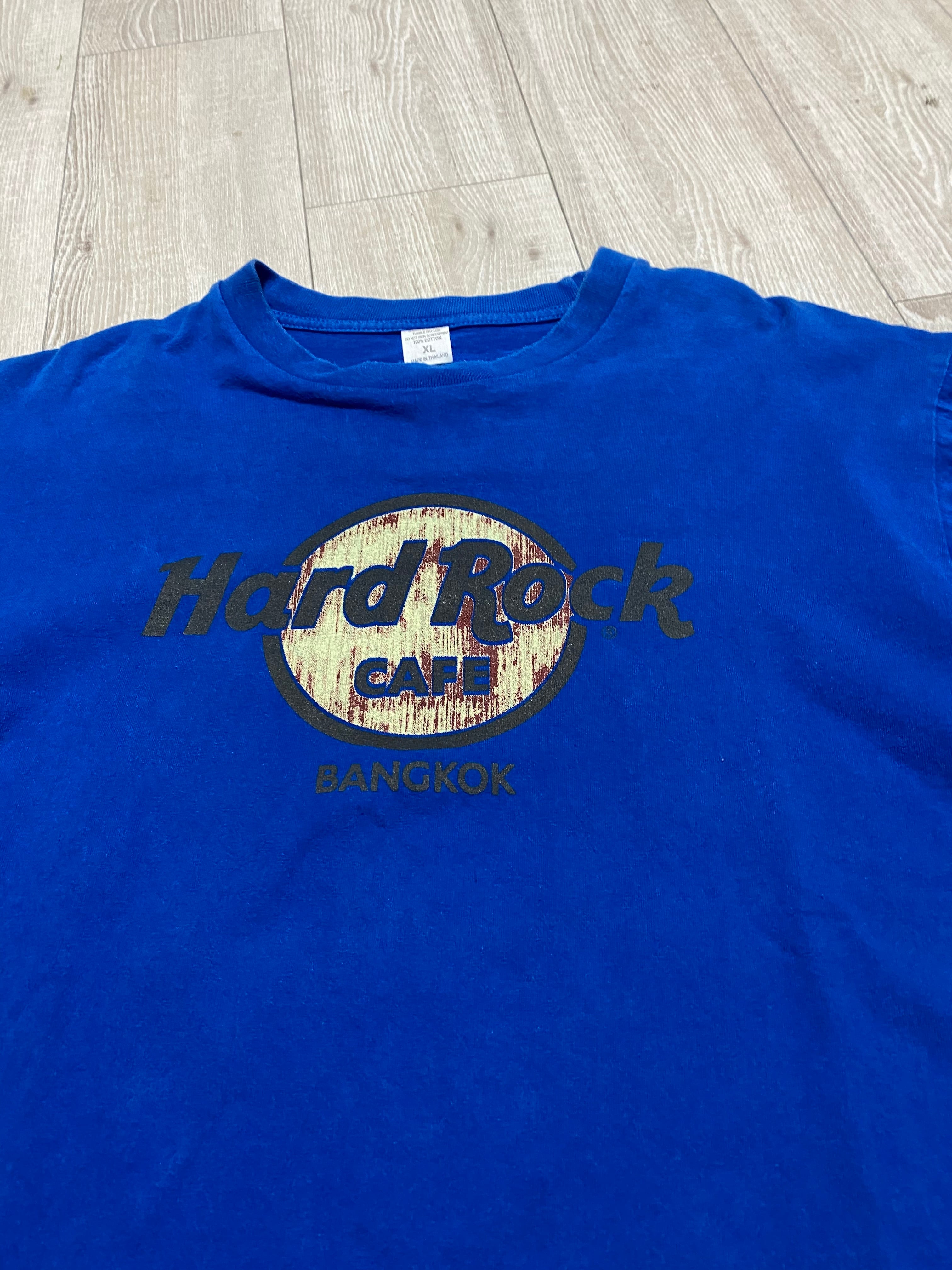 Hard Rock CAFE ハードロックカフェ 半袖 オープンカラー メキシカンシャツ キューバシャツ メンズM /eaa349136