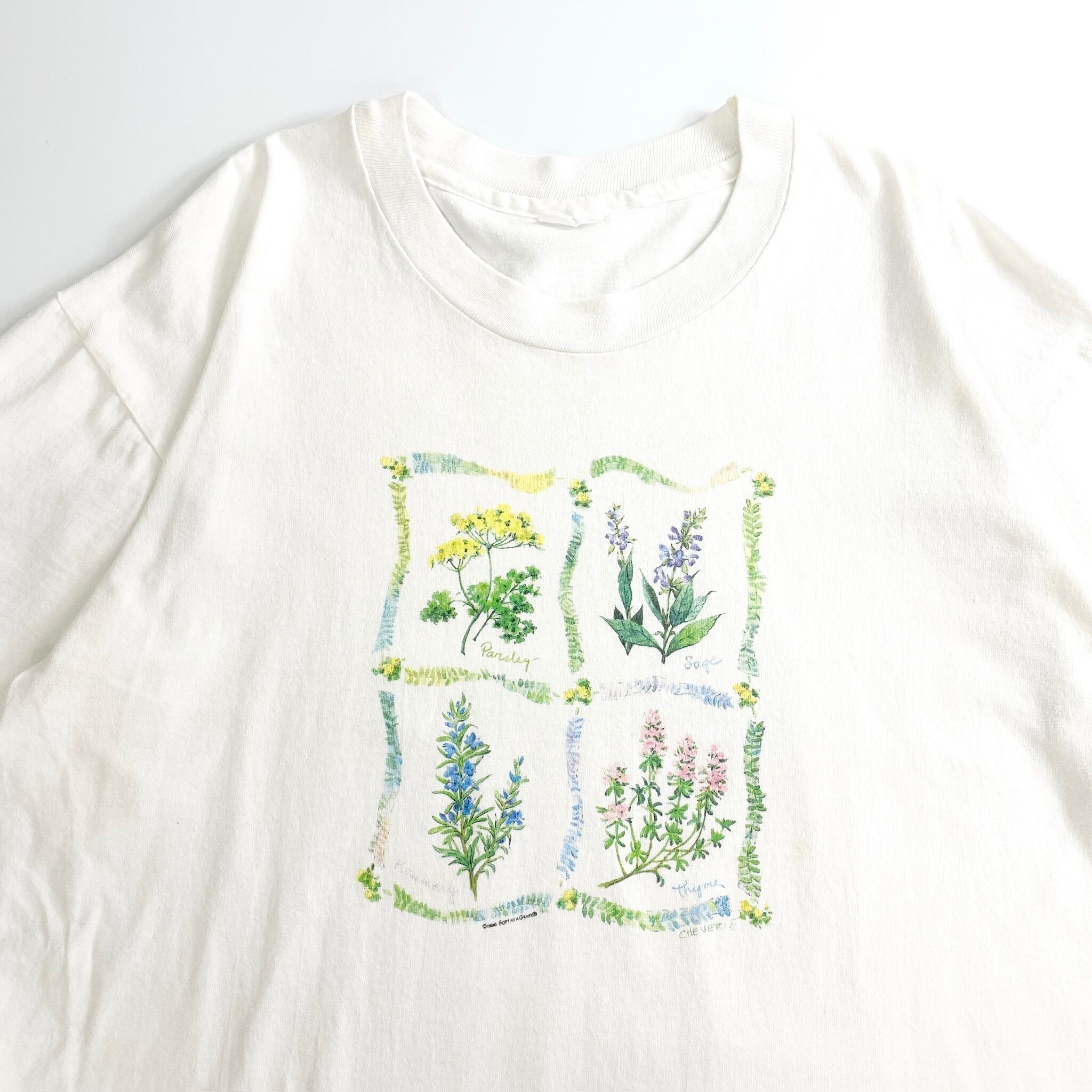 90s Botanical Wildflower T-Shirt USA