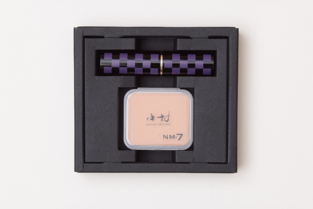NM-7 化粧筆 for men ファンデーションセット（紫） | 熊野中村