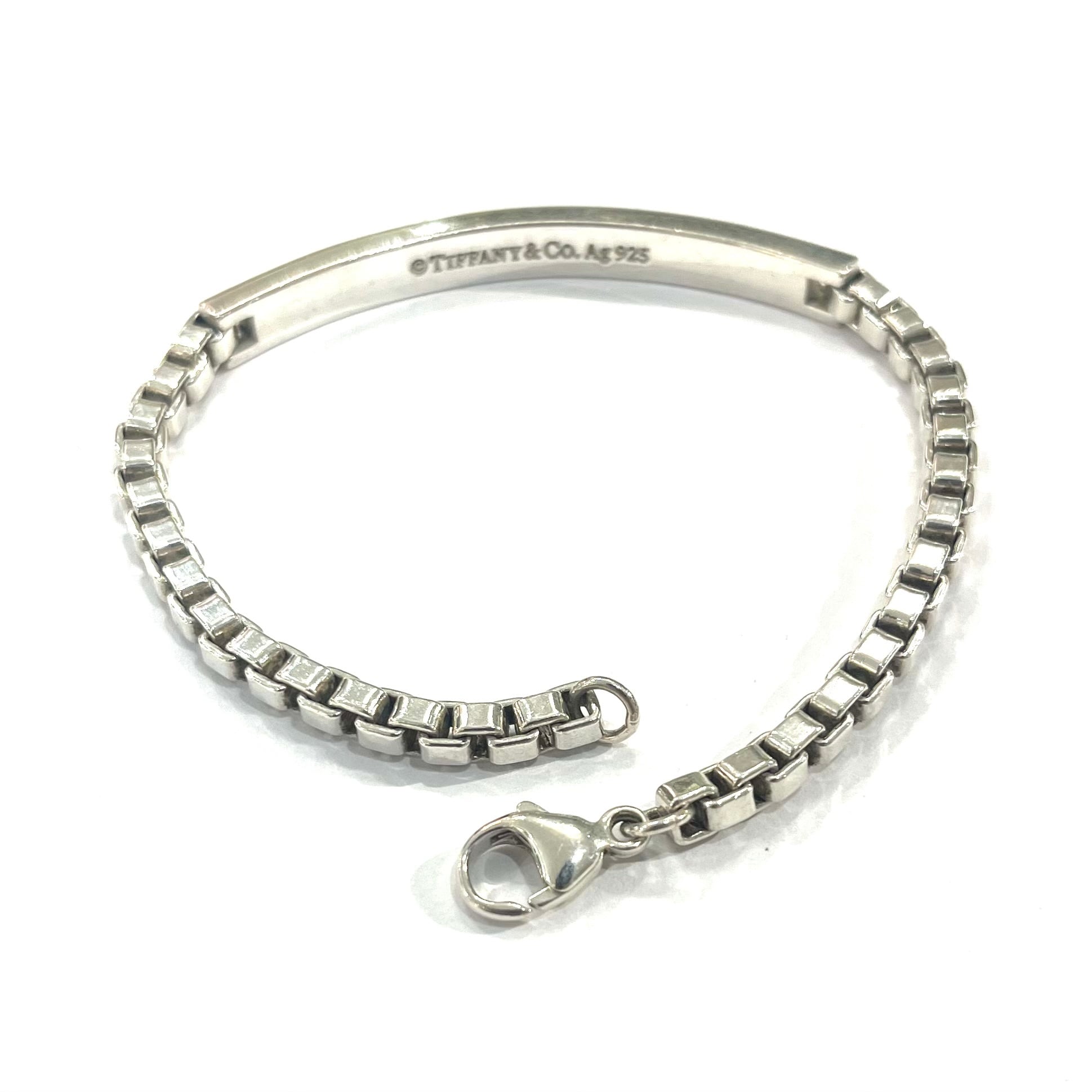 TIFFANY&CO.】2778 名作。ティファニー ID ベネチアンチェーン