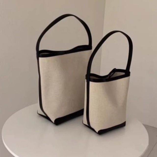 リネンバケットバッグ