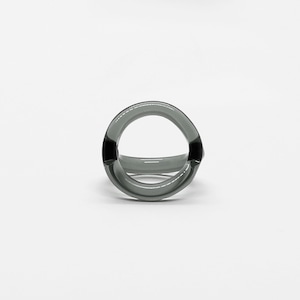 _cthruit シースルーイット circle ring リング【Black】