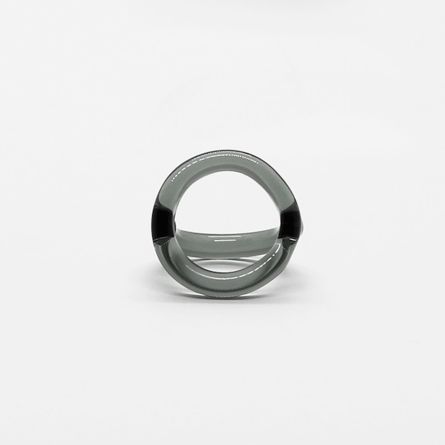 _cthruit シースルーイット circle ring リング【Black】