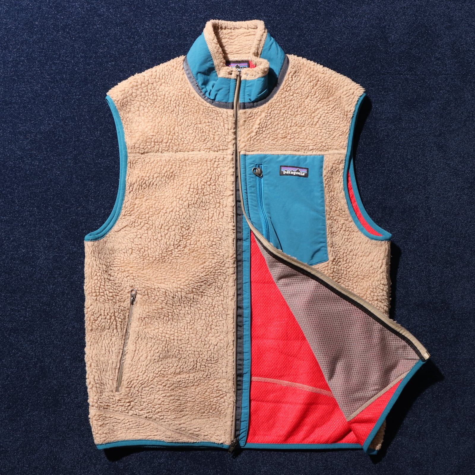 M Patagonia 15年 レトロXベスト アッシュタン ASHT フリース 