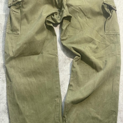 アメリカ軍民間 13スターボタン カーゴパンツ w31 M43サンプリング? 詳細写真14
