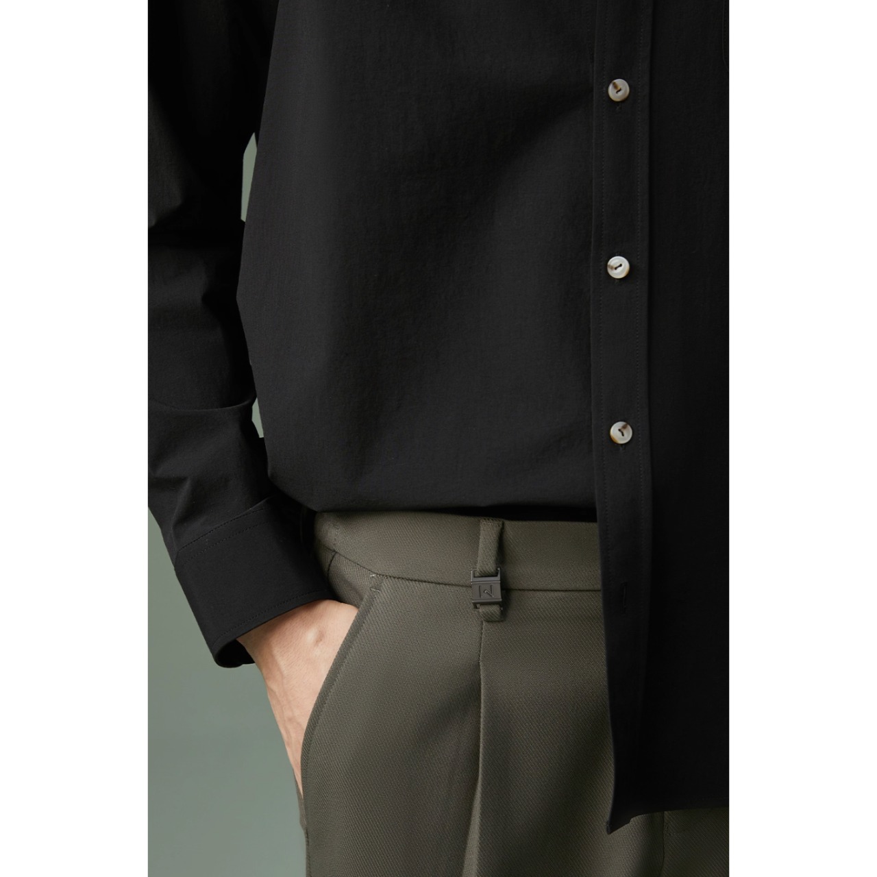 長袖 レギュラーフィット シャツ af0372