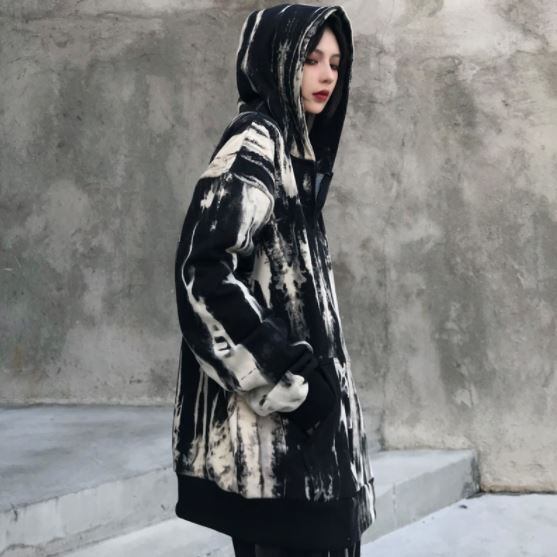 インスタグラマー着用モデル ジャケット アシンメトリー スタイリッシュ カジュアル ストリート モダン シック ピープス オルチャン 韓国ファッション M1777 Amouretvie 韓国系 モード系 個性的ファッションの通販サイト