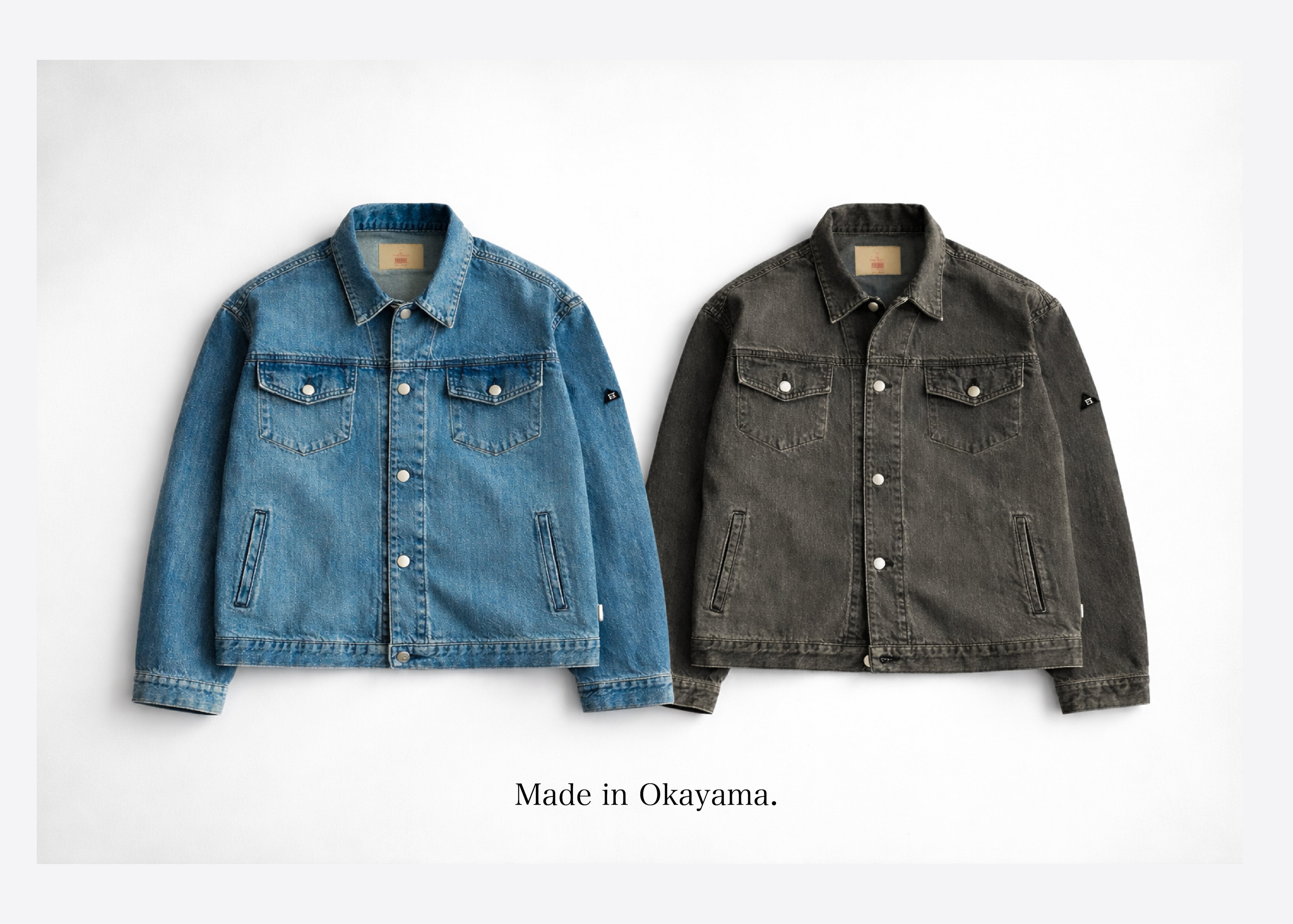【KV-571】Okayama Denim Vintage Over Jacket【岡山デニム】【送料無料】