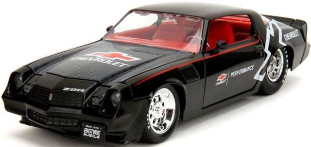 JADA TOYS（ジャダトイズ） 1/24 1979 シェビー カマロ Z28 ブラック/ロゴ 　JADA35207