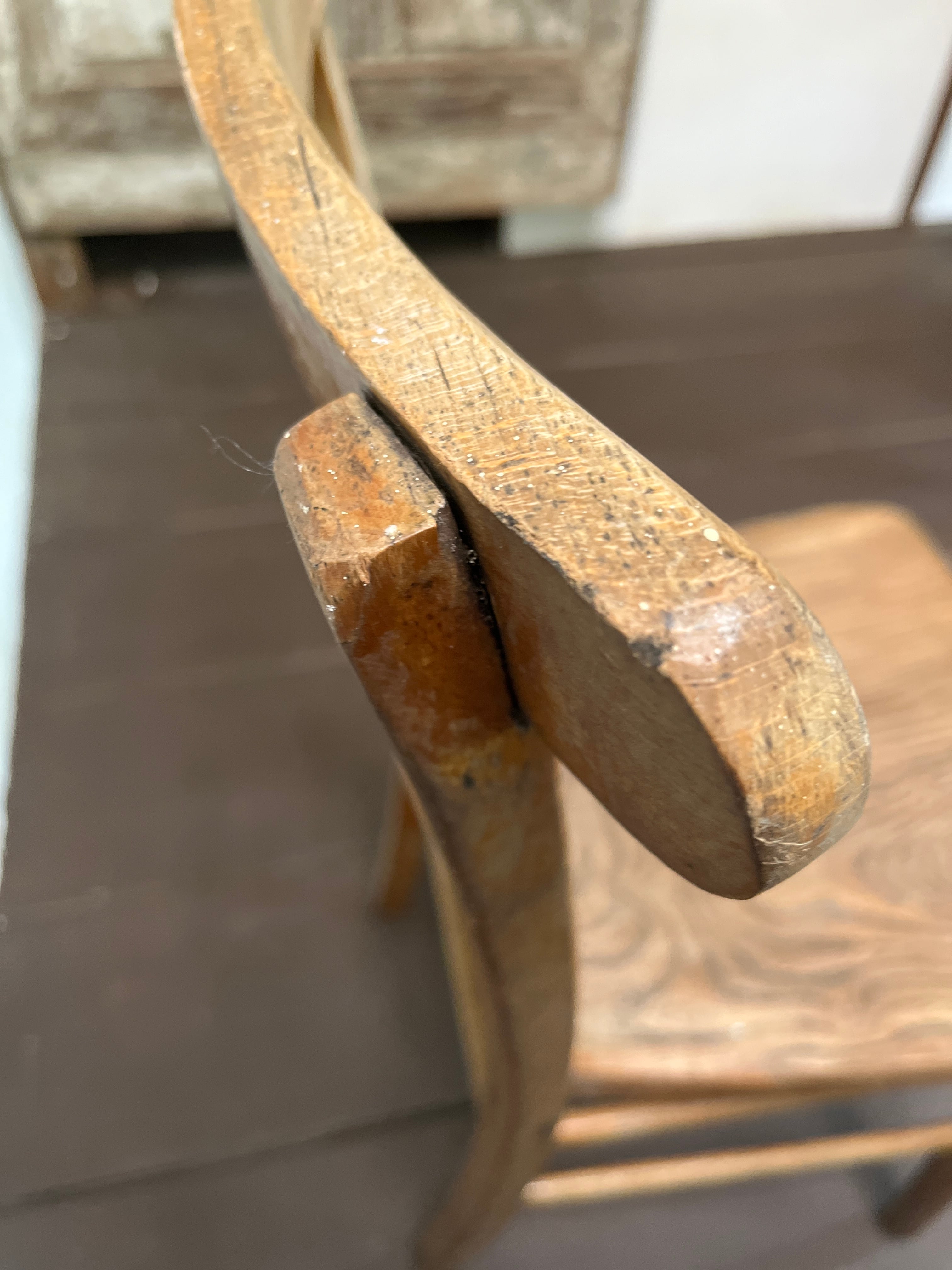 Antique school chair 1910-30's U.K＜アンティークチェア・イギリス