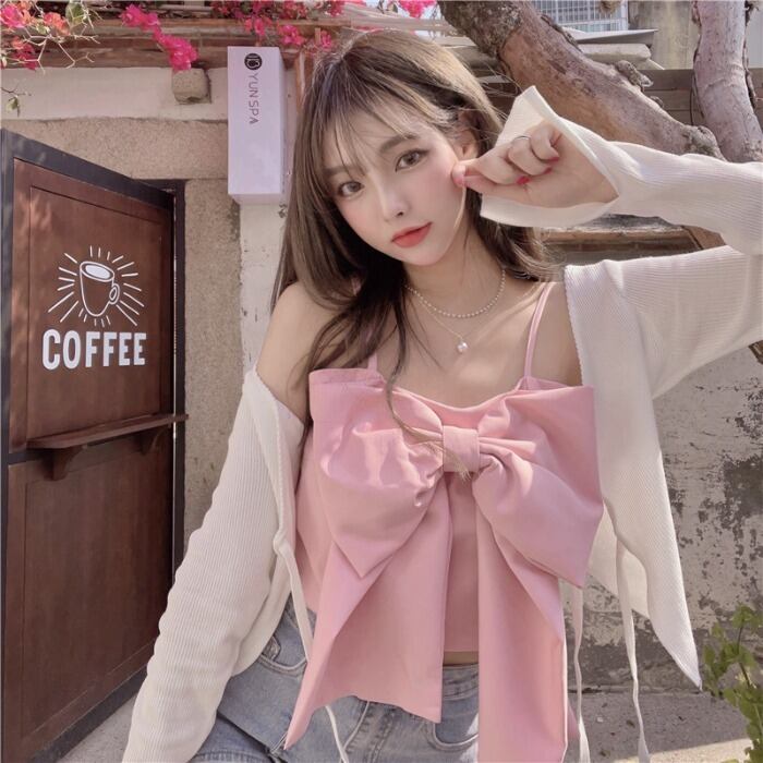 サマースタイルリボンショートレディース 大人ガーリー スウィート キュート カジュアル 夏物 ピュア ドラファッションホール37983674050