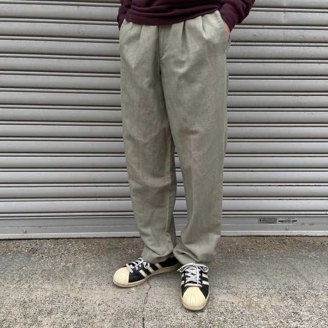 80s USA製　ファイブブラザー　ネルシャツ　L ブラウン系　ヘビーネル