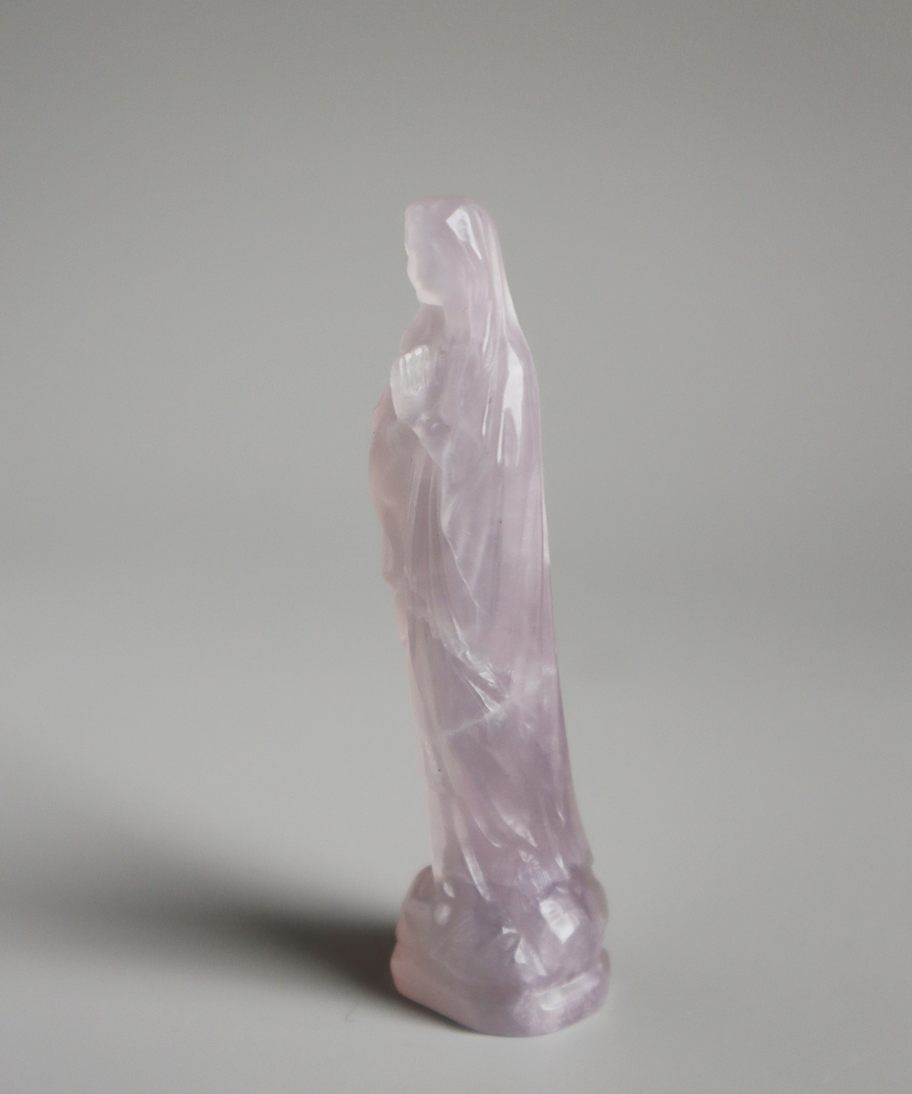 Fluorite Virgin Mary