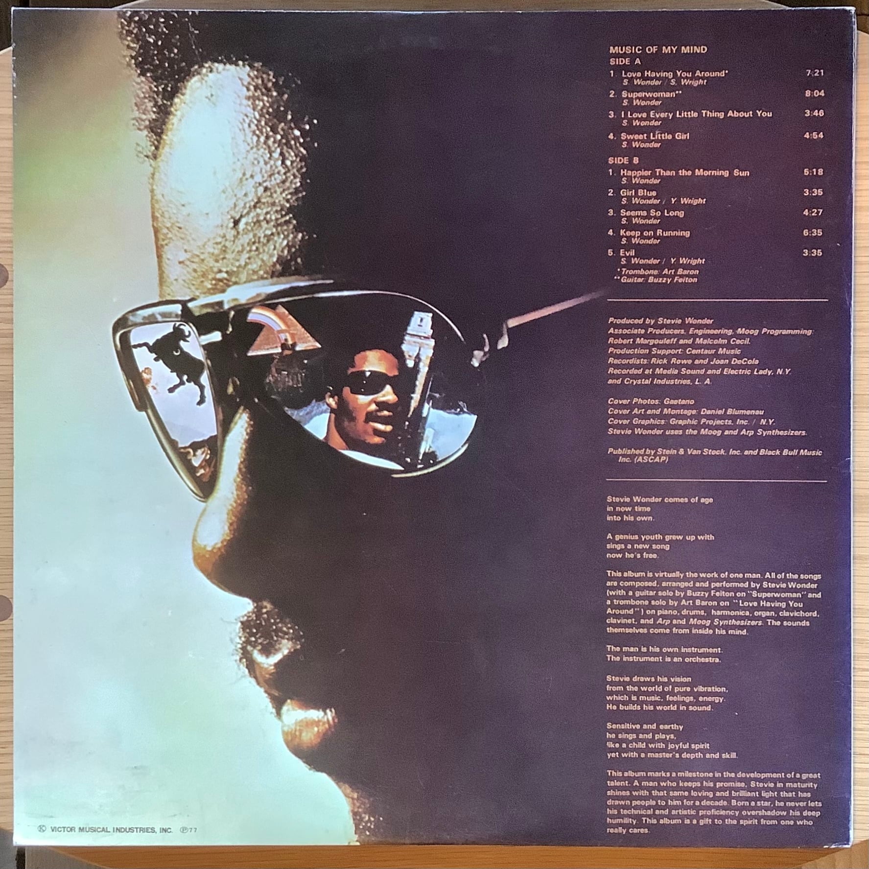 STEVIE WONDER / MUSIC OF MY MIND | Plastic Soul Records