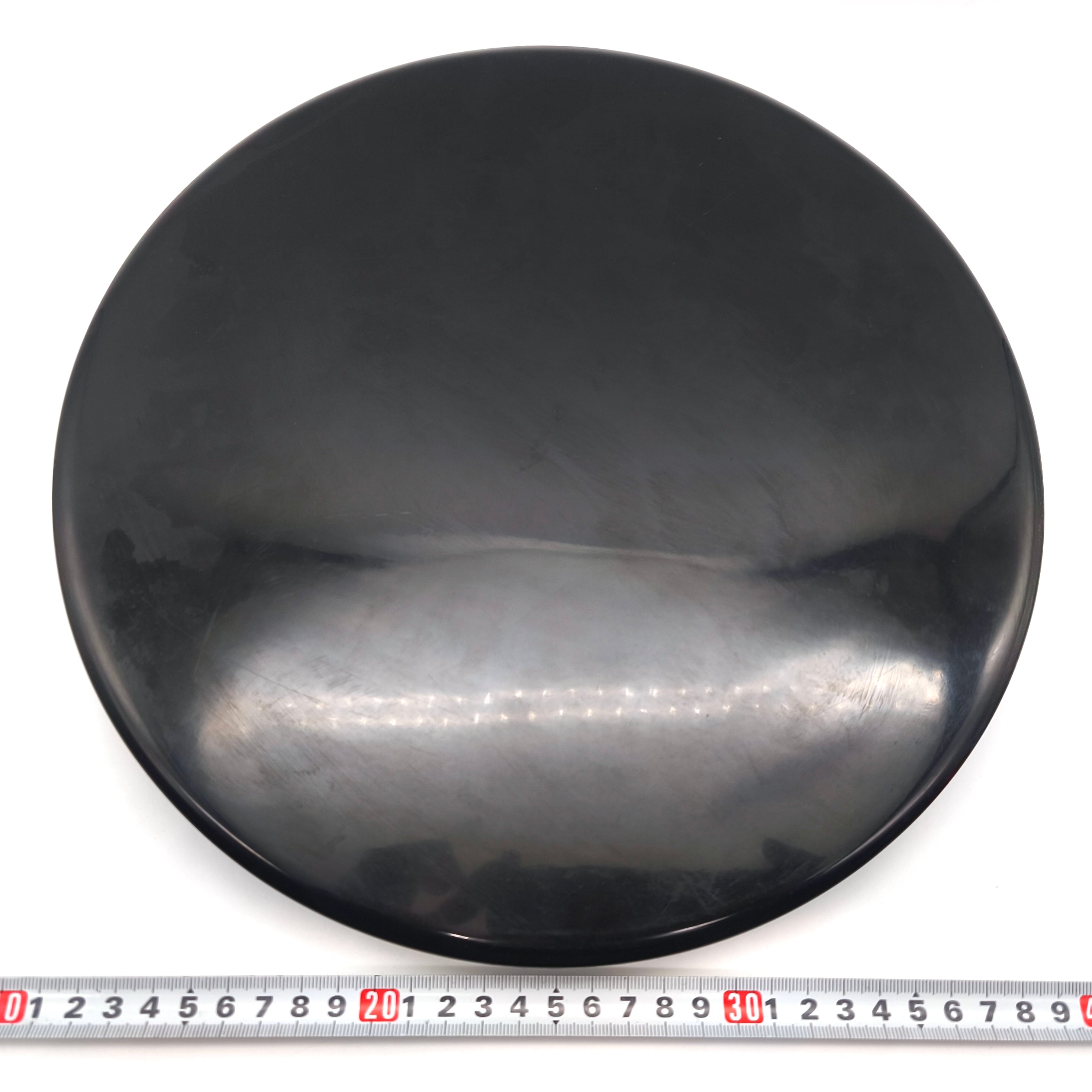 津軽塗（七々子塗）バカ塗り・お盆・丸盆・トレー・漆器・伝統工芸・No