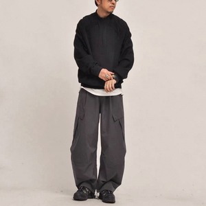Half-zip mock neck pullover 1516