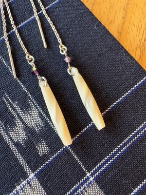 高瀬貝スパイラルピアス