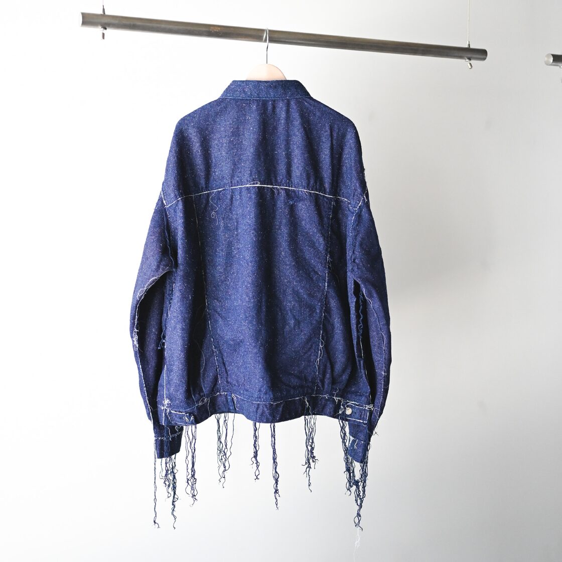 25ss Midorikawa SILK DENIM JACKET INDIGO 25ss Midorikawa SILK DENIM JACKET INDIGO